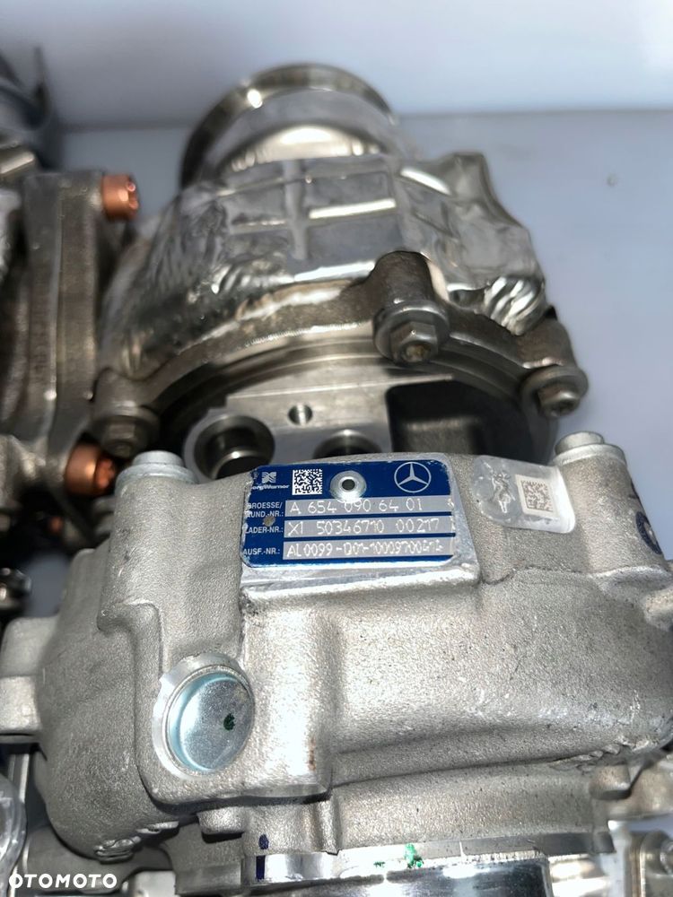 nowa twin turbo 2.0 mercedes a6540906401 10009700365 + rabat 1000zł opis - 4