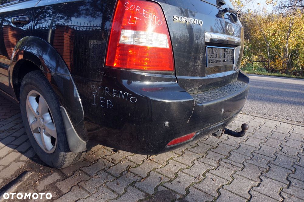 ZDERZAK TYLNY PDC SORENTO I LIFT EB  CZARNY KIA 2007-2009 - 2