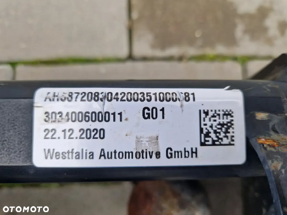 HAK HOLOWNICZY BMW X3 G01 X4 G02 2017-2024 - 6