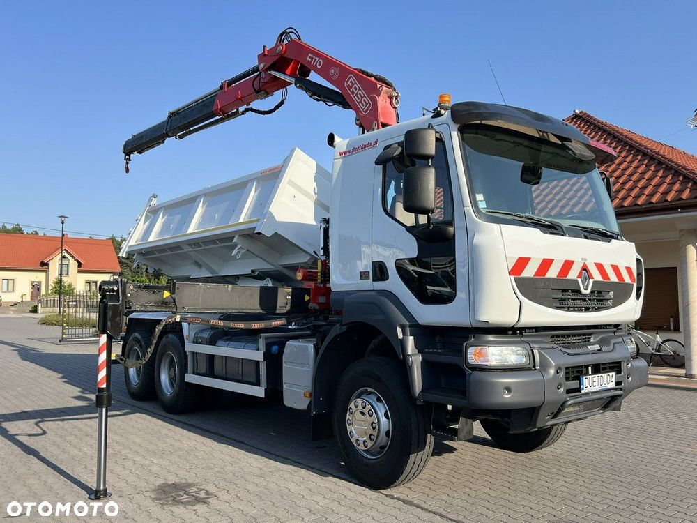 Renault Kerax 26.390 6x4 Mocny HDS FASSI F170 Sterowanie Radiowe - 3
