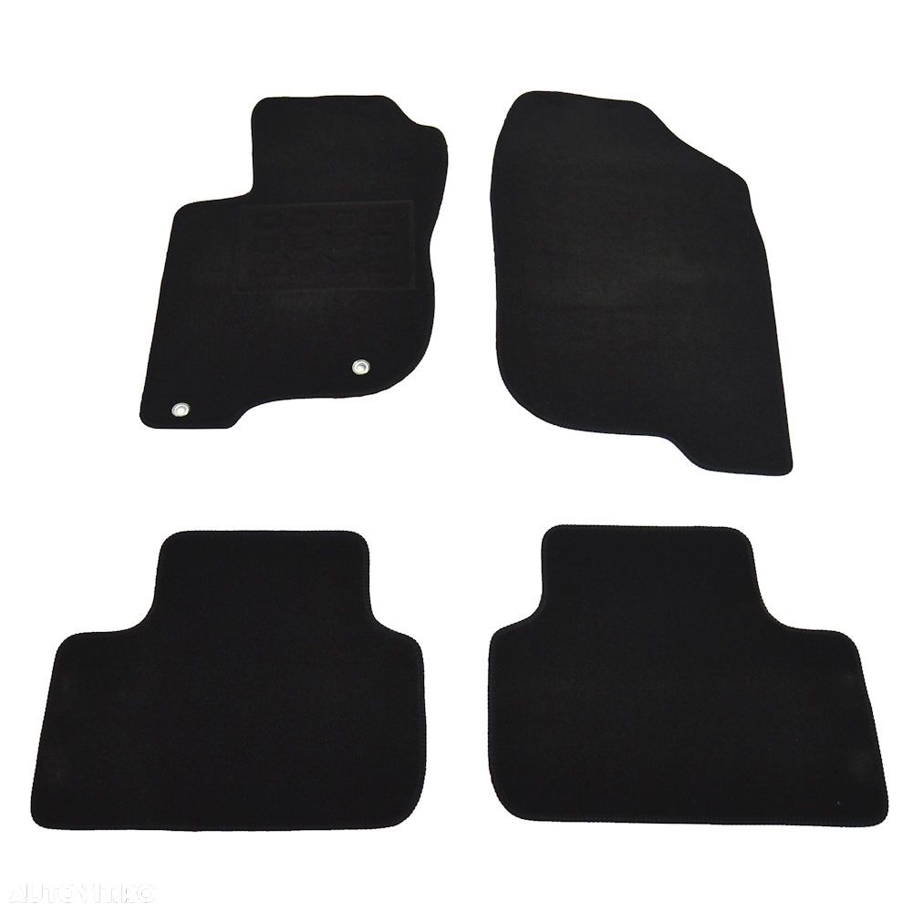 Covorase mocheta Mitsubishi Pajero Sport 2013-, presuri BestAutoVest culoare Negru 4 buc. - 1