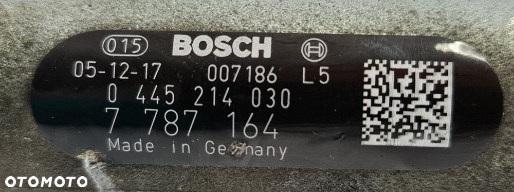 LISTWA WTRYSKOWA BMW 5 E61 E60 2.0 D 7787164 - 2
