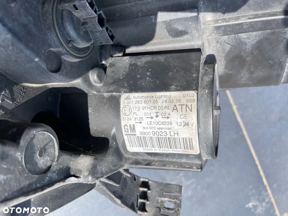 Opel Zafira C PRZÓD KOMPLETNY MASKA BŁOTNIK LAMPA REFLEKTOR PAS BŁOTNIK LEWY PRAWY przedni lampa reflektor LEWA PRAWA BELKA PODSZYBIE chłodnice Z190 - 35