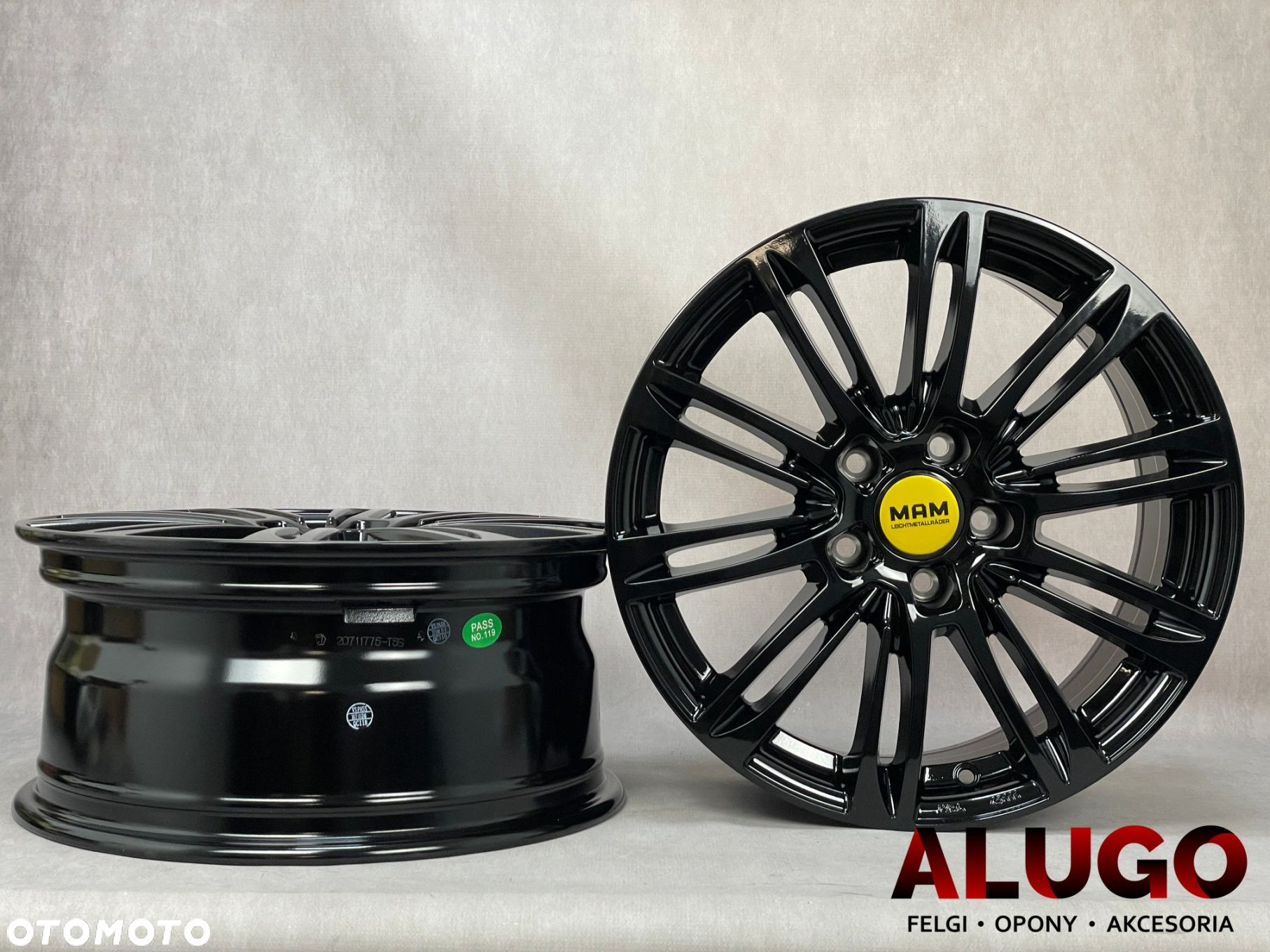 Alufelgi 19" 5x112 MAM Felgi AUDI A4 ALLROAD A5 A6 AVANT - 5
