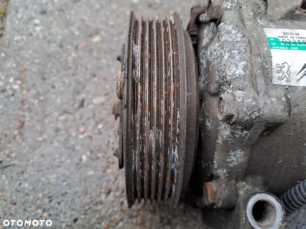 Peugeot 407 9683003080 sprężarka, kompresor klimatyzacji - 3