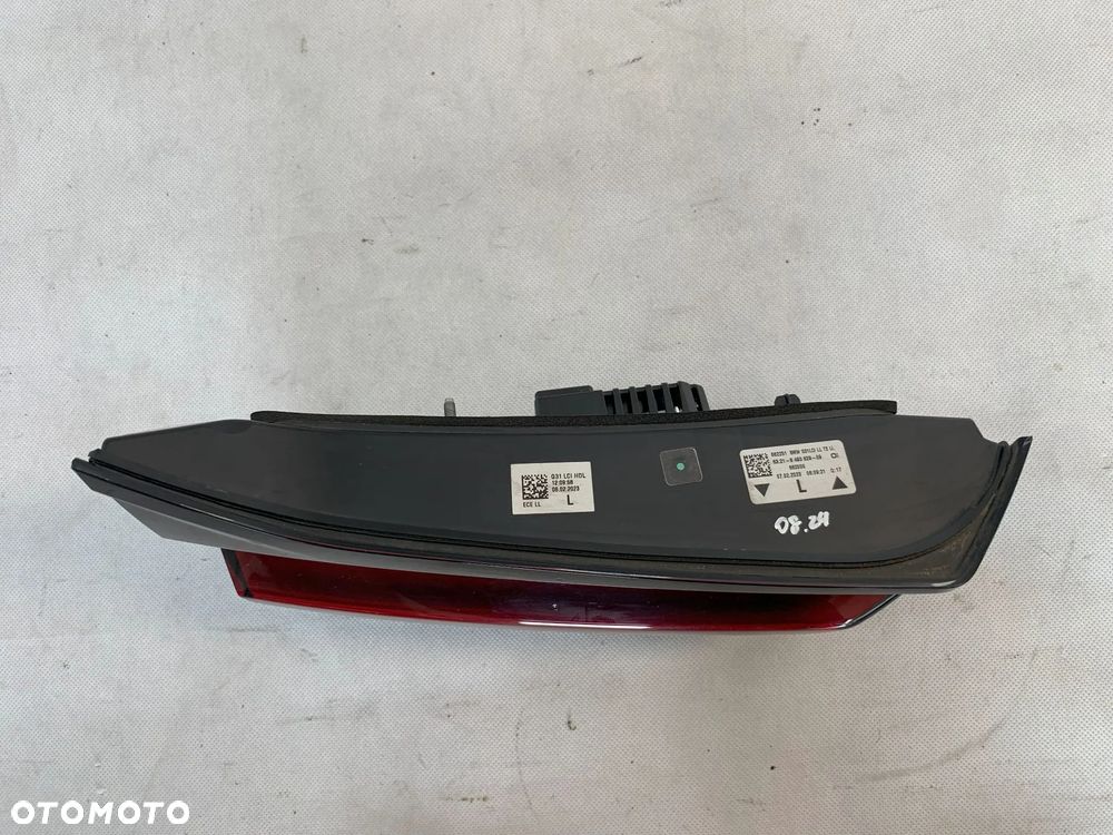 BMW 5 V G31 LCI FL 20r Lampa lewa tyl tylna 2020 - 3