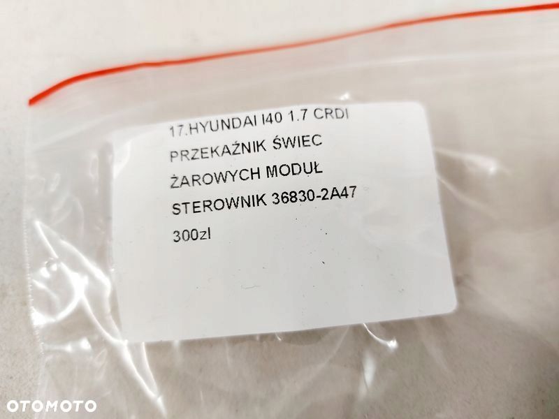hyundai i40 1.7 crdi przekaźnik świec żarowych 36830-2a470 - 6