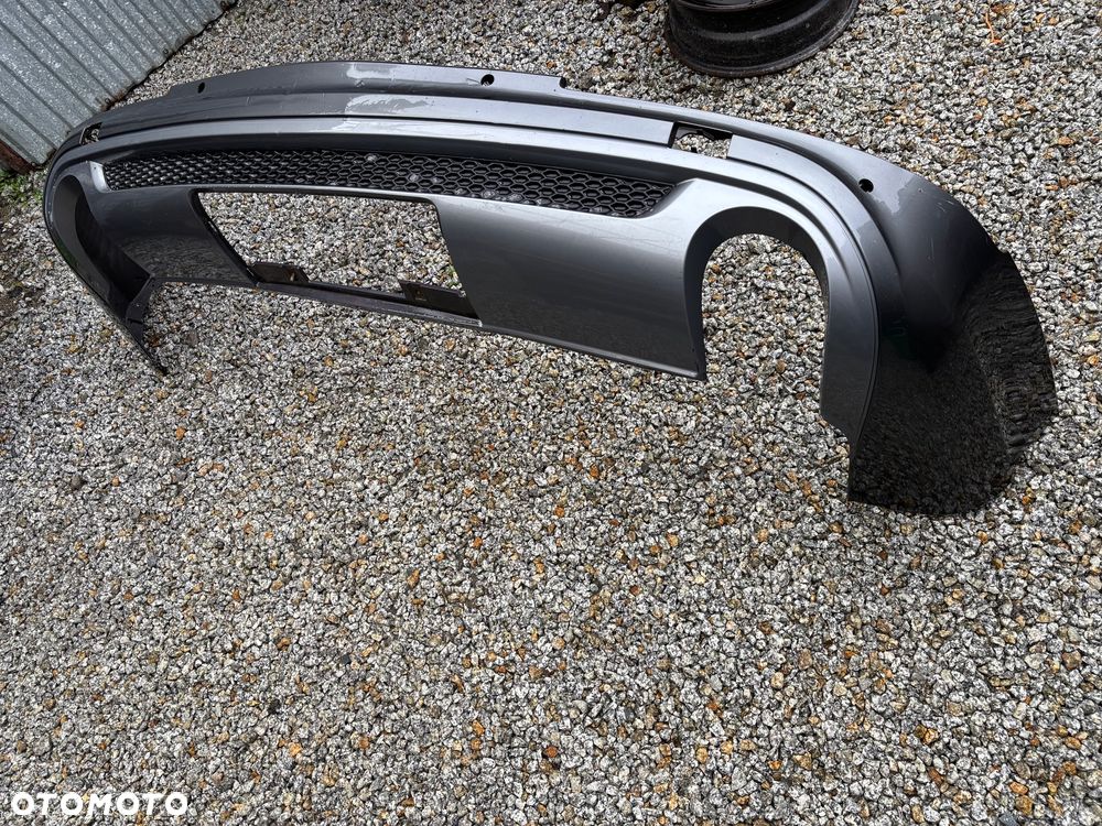 Audi Q7 4L0 S-Line lift 09-15 spoiler zderzaka tylnego - 1