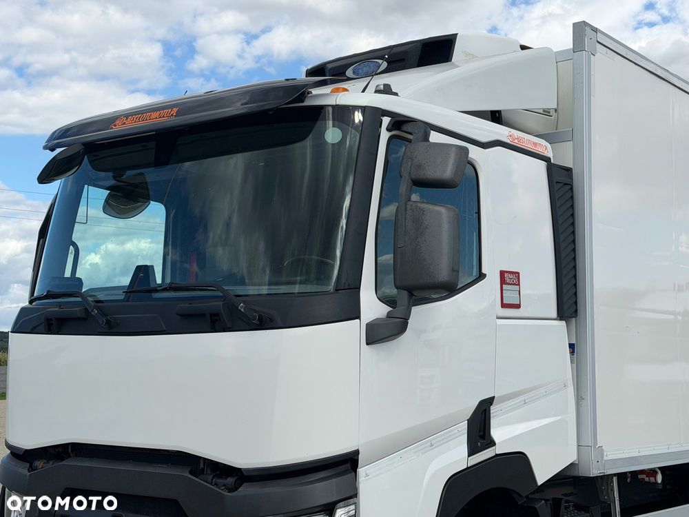 Renault T380 / CHŁODNIA / DRZWI-WINDA / 18 EUROPALET / AUTOMAT / SYPIALKA / CARRIER / 410 TYŚ KM / SPROWADZONA - 13
