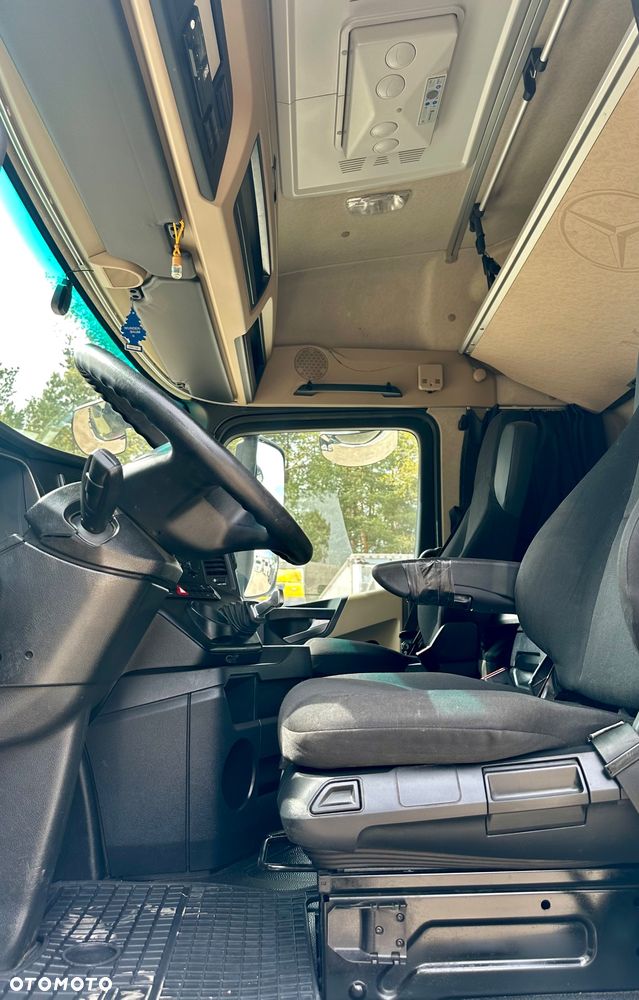 Mercedes-Benz ACTROS 1845 SPACE AUTOMAT RETARDER STANDKLIMA SPOJLERY WEBASTO LODÓWKA 2xALUTANK 700000km EURO 6 LOW DECK MEGA 2016 ŁADNY - 15