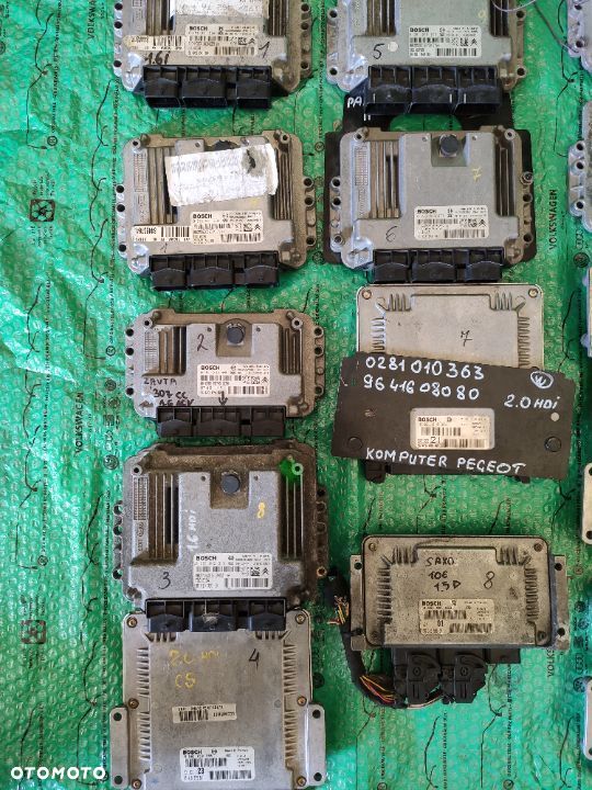 PE-001 - PE-500 CITROEN PEUGEOT KOMPUTER SILNIKA BOSCH SIEMENS CONTINENTAL - 1