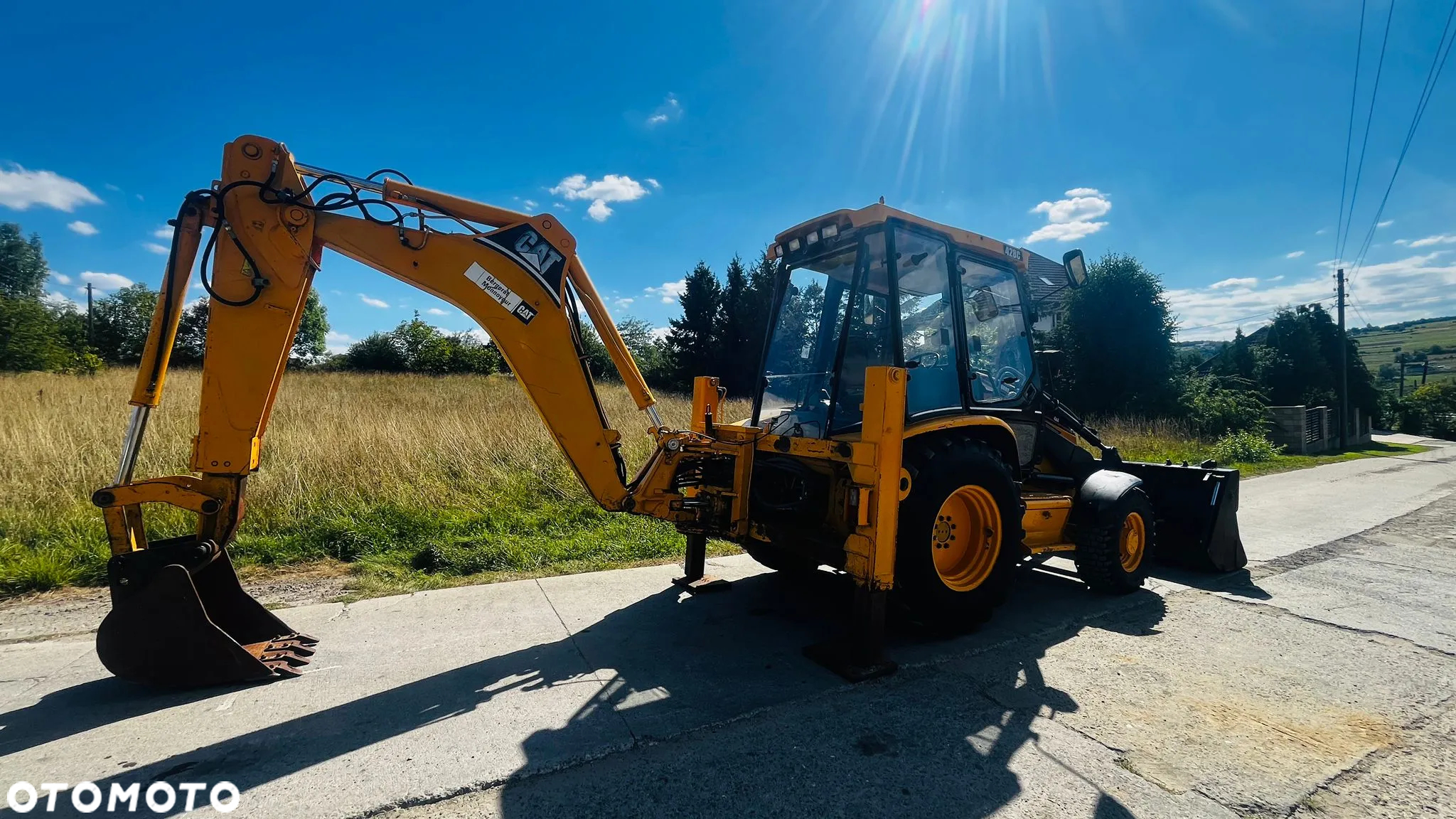 Caterpillar CAT 428C* KOPARKO ŁADOWARKA CATERPILLAR 428C* ZAMIANA* SKUP* FINANSOWANIE* LEASING** - 8
