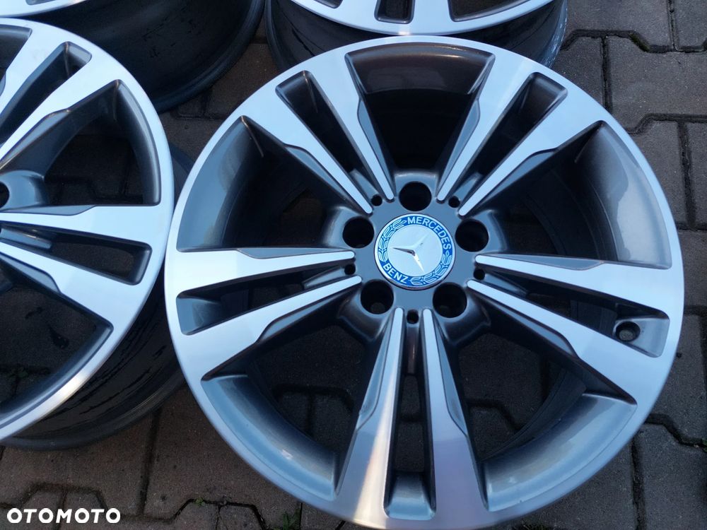 FELGI ALUFELGI 17 8J ET48 5X112 MERCEDES W212 E-KLASA JAK NOWE! A2124015602 - 3