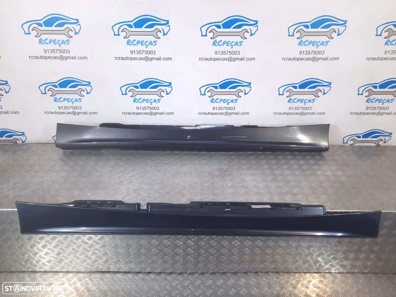EMBALADEIRA EMBALADEIRAS ESQUERDA DIREITA BMW SERIE 1 E87 51770032949 0032949 51770032948 0032948 SAIA SAIAS LATERAL LATERAIS - 8