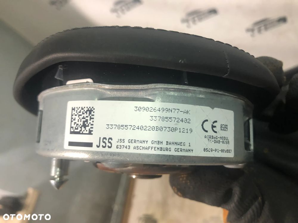 KOMPLET SET DESKA HEAD UP BMW 6 GT G32 CANBERABEIGE AIR BAG PASY PRZÓD - 13