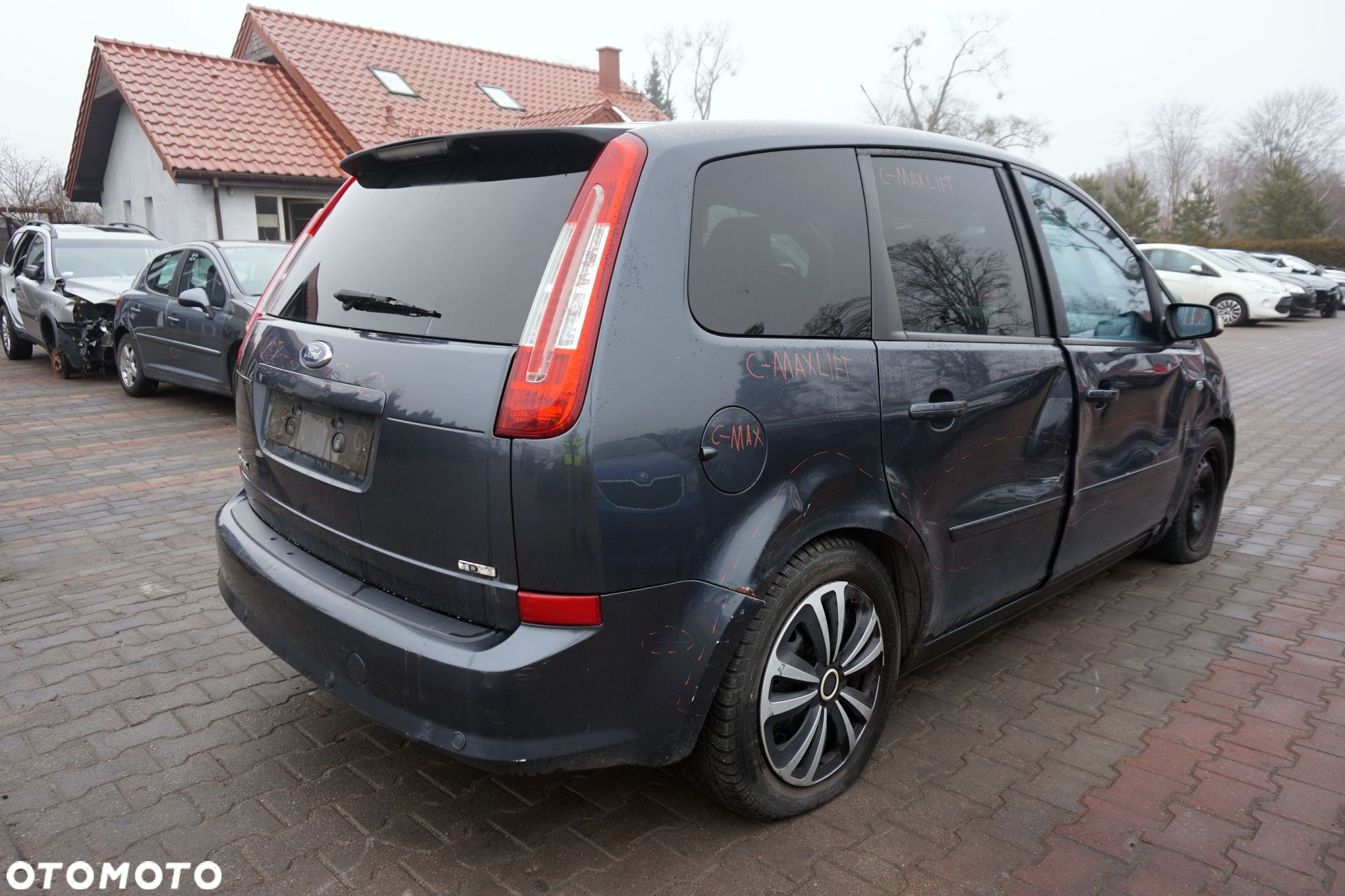 FORD C-MAX I MK1 LIFT 2007 H4 1.8 TDCI KKDA 115KM MTX75 3.41 SZARY na części - 5