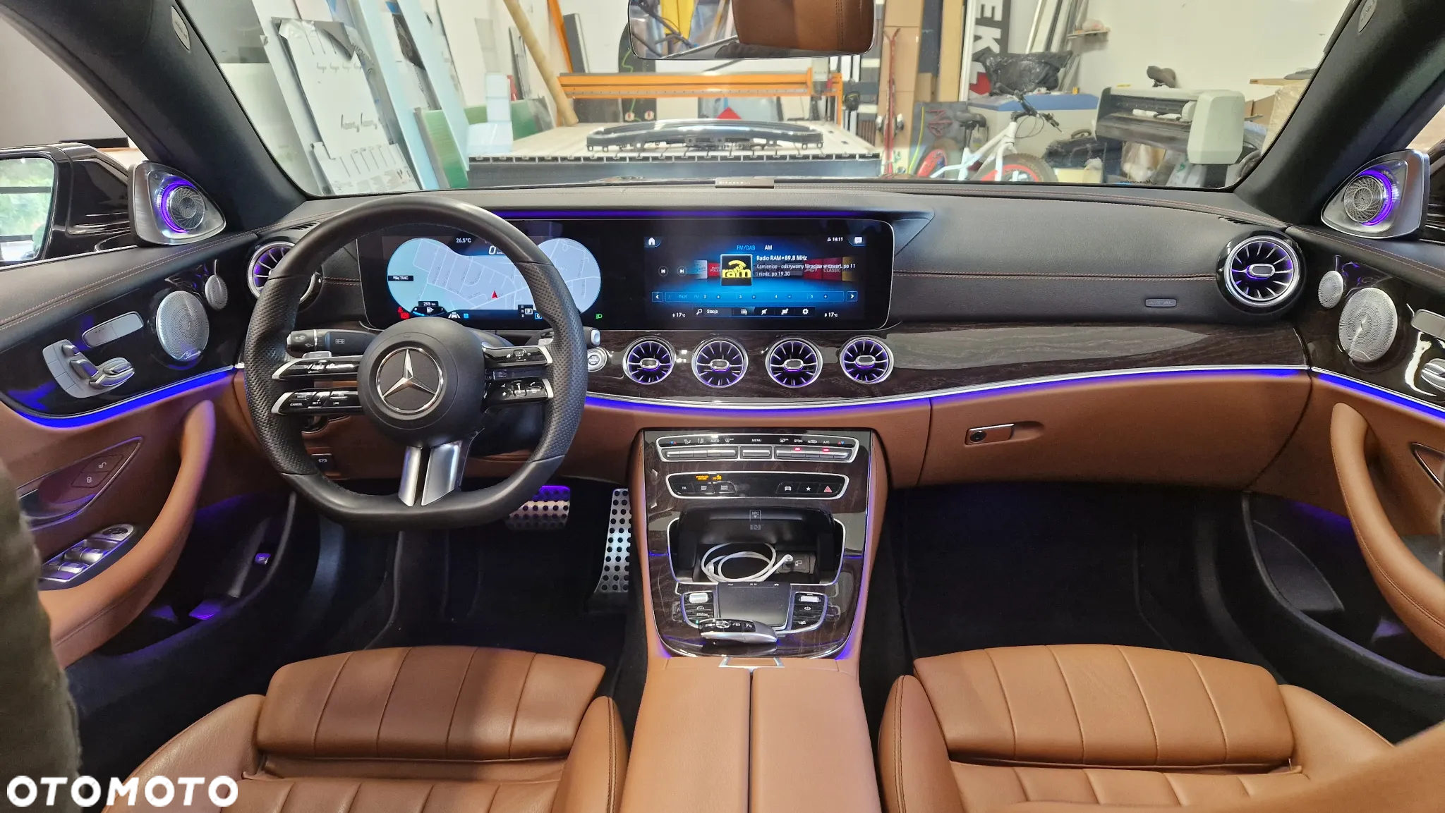 Mercedes-Benz Klasa E 220 d Coupe 4-Matic AMG - 14