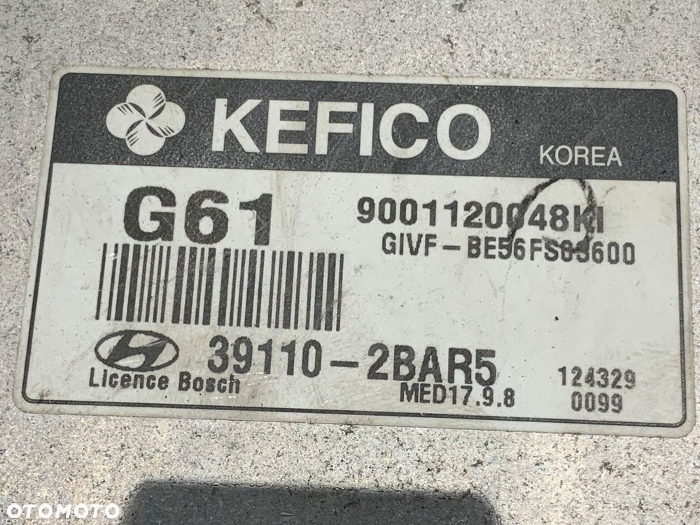 KOMPUTER SILNIKA  HYUNDAI i40 I (VF) 2012 - 2022 1.6 GDI 99 kW [135 KM] benzyna 2012 - 2022 - 4