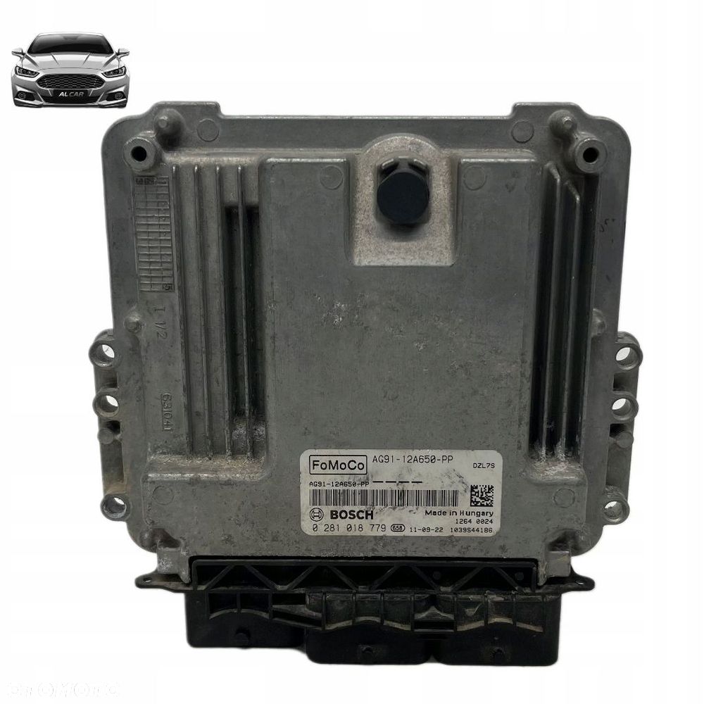 STEROWNIK SILNIKA 2.2 TDCI EURO 5 MONDEO MK4, S-MAX MK1 AG91-12A650-PP - 1