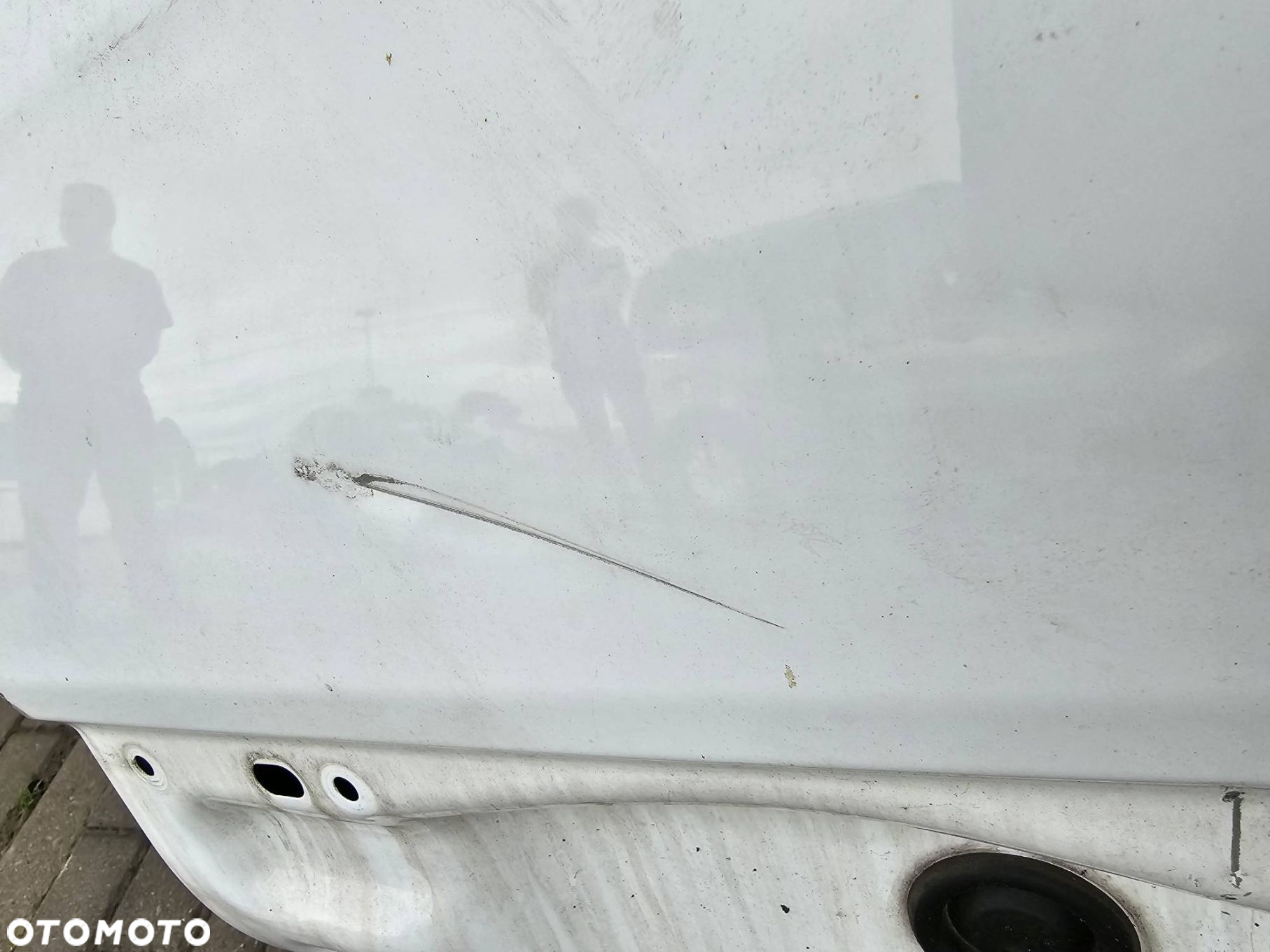DRZWI PRAWE TYŁ FORD TRANSIT MK8 L3H2 BIAŁE 2018 - 3