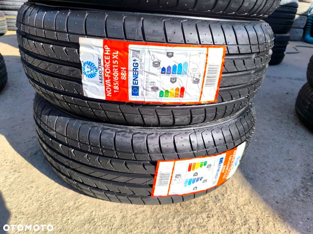 185/60R15 88H XL NOWE Opony Letnie Lato LEAO TIRE NOVA-FORCE Legnica ALU-RAD jak 195/55 - 3