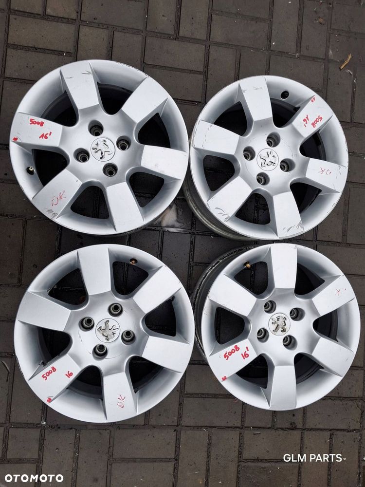 peugeot 5008 felgi aluminiowe 9685783880 16" et29 4x108 - 1