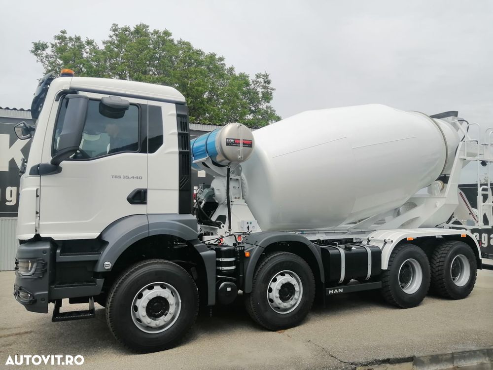 MAN TGS 35.440 8X4 Betoniera/Beton Mixer 10m3, NOU/NEW Truck, TOP !!! - 10