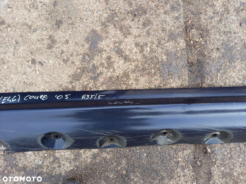 Listwa progowa Lewa Bmw e46 Coupe 05' kod A35/5 - 4