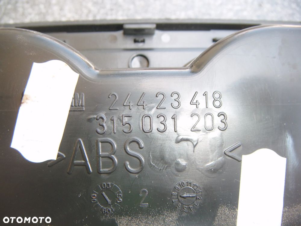 opel vectra c 08r schowek tunelu środkowego  24423418 - 2