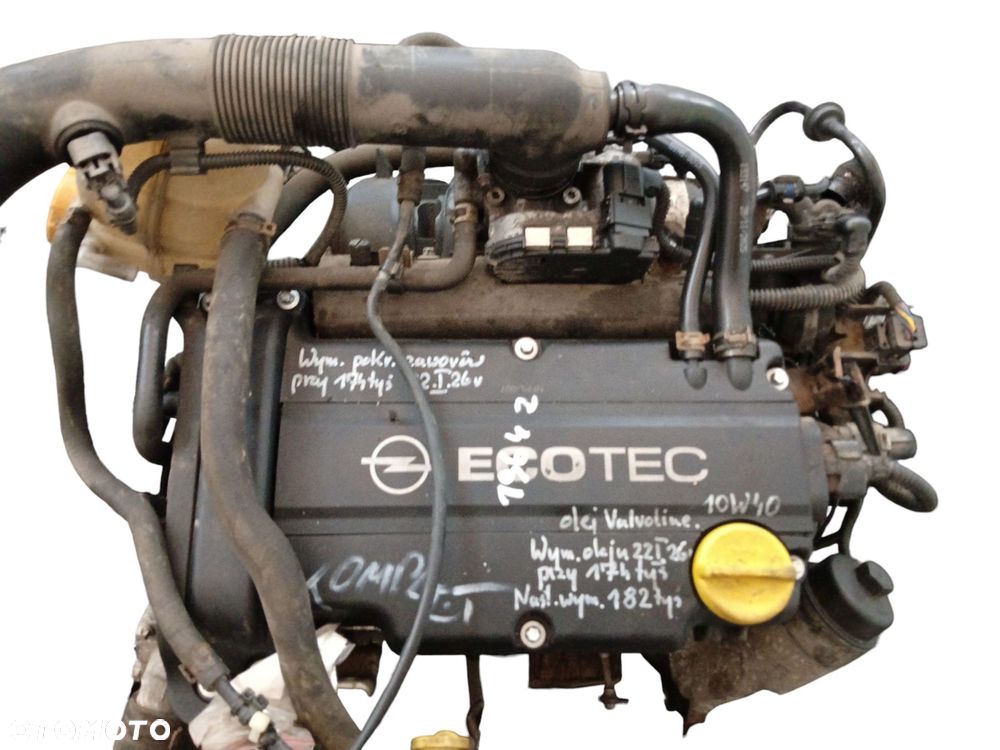 SILNIK KOMPLETNY OPEL CORSA D (2006-2011) 1.2 16V 80KM Z12XEP - 4