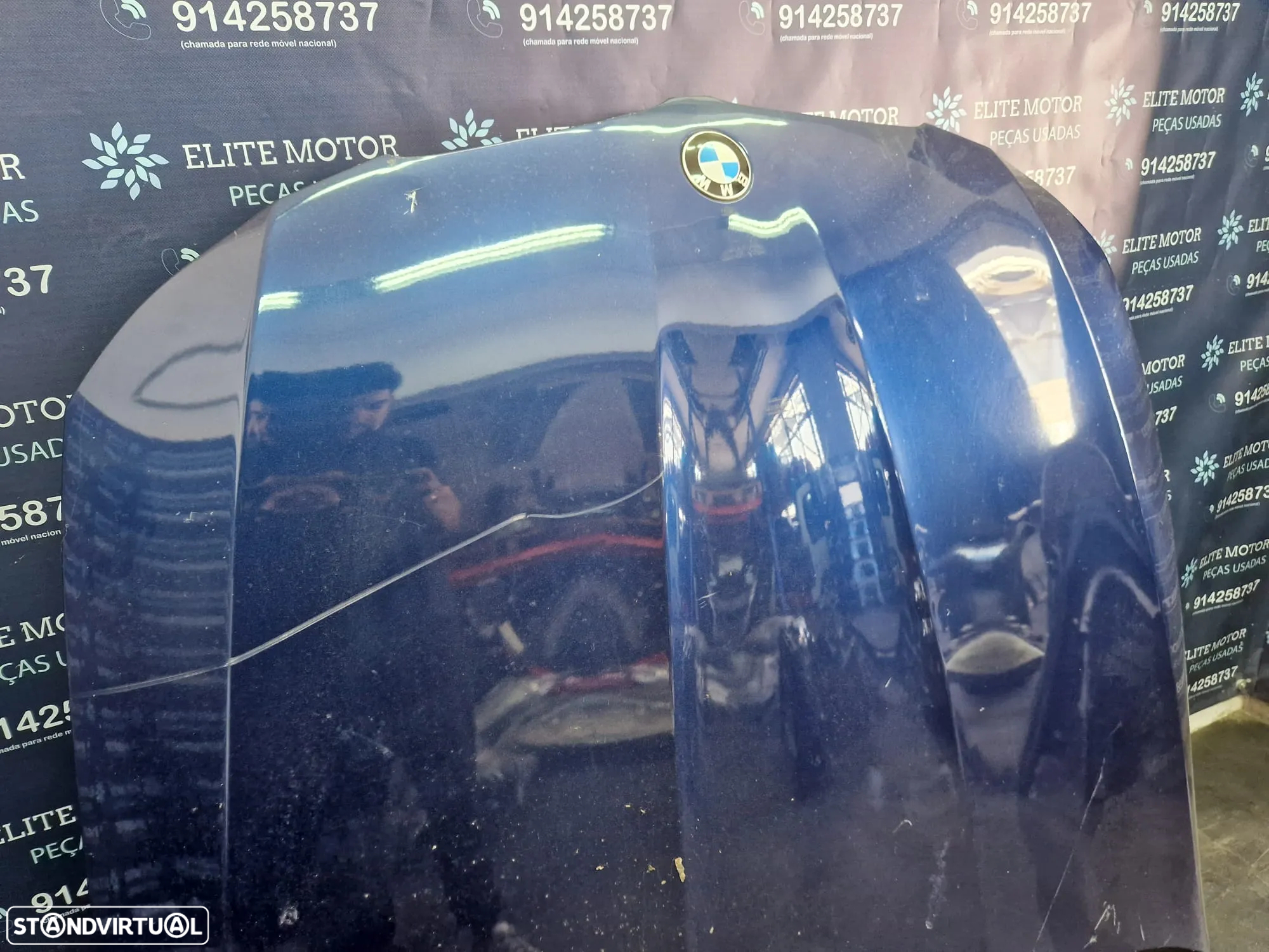 Frente completa usada BMW E90 E91 LCI PACK M 320D capot parachoques guardalamas oticas radiador 318d - 12
