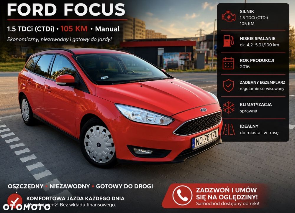 Ford Focus 1.5 TDCi Trend ECOnetic ASS - 2