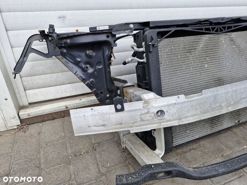 BMW F10 F11 2.0 D PAS PRZEDNI WENTYLATOR CHŁODNICE BELKA WZMOCNIENIE PRZÓD - 6