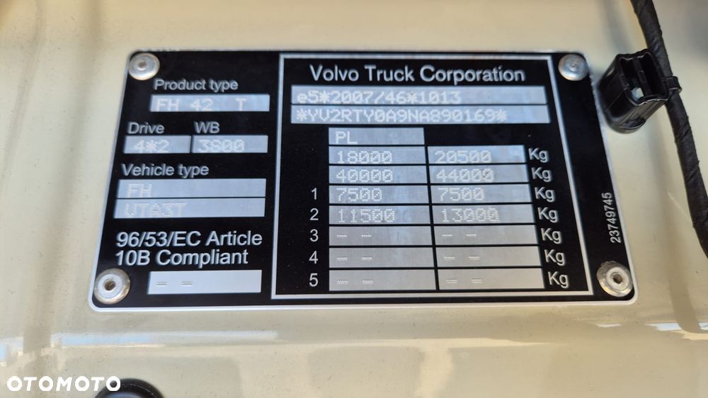 Volvo VOLVO///FH///460///2022/// GLOBETROTTER///XXL///FULL LED///VIRTUAL COCPIT/// KLIMATYZACJA POSTOJOWA/// JEDYNE 392 TYS KM///ZABUDOWY MIĘDZYOSIOWE///WAGA///NAWIGACJA///WZOROWY STAN - 40