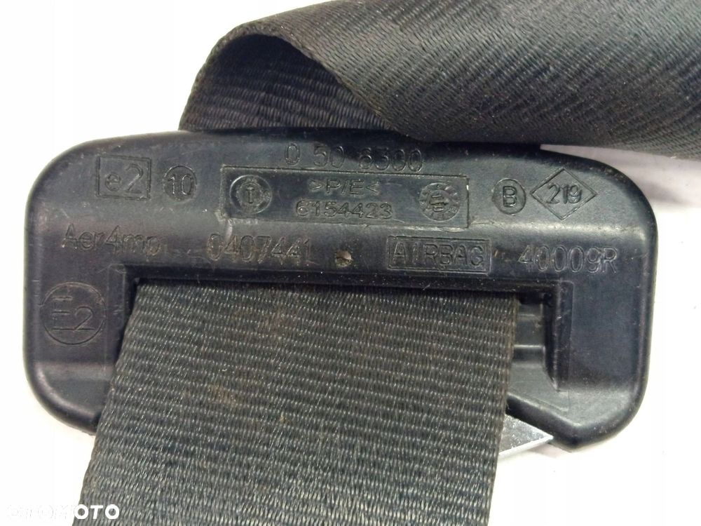 PAS BEZPIECZEŃSTWA LEWY PRZÓD PRZEDNI RENAULT MEGANE 3 III 868840009R - 4