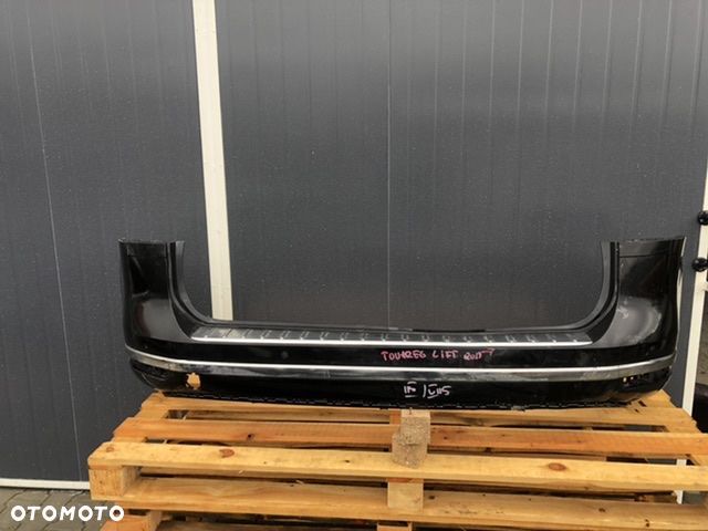 Zderzak tył tylny VW Touareg 7P6 Lift 14-18 CHROM - 1