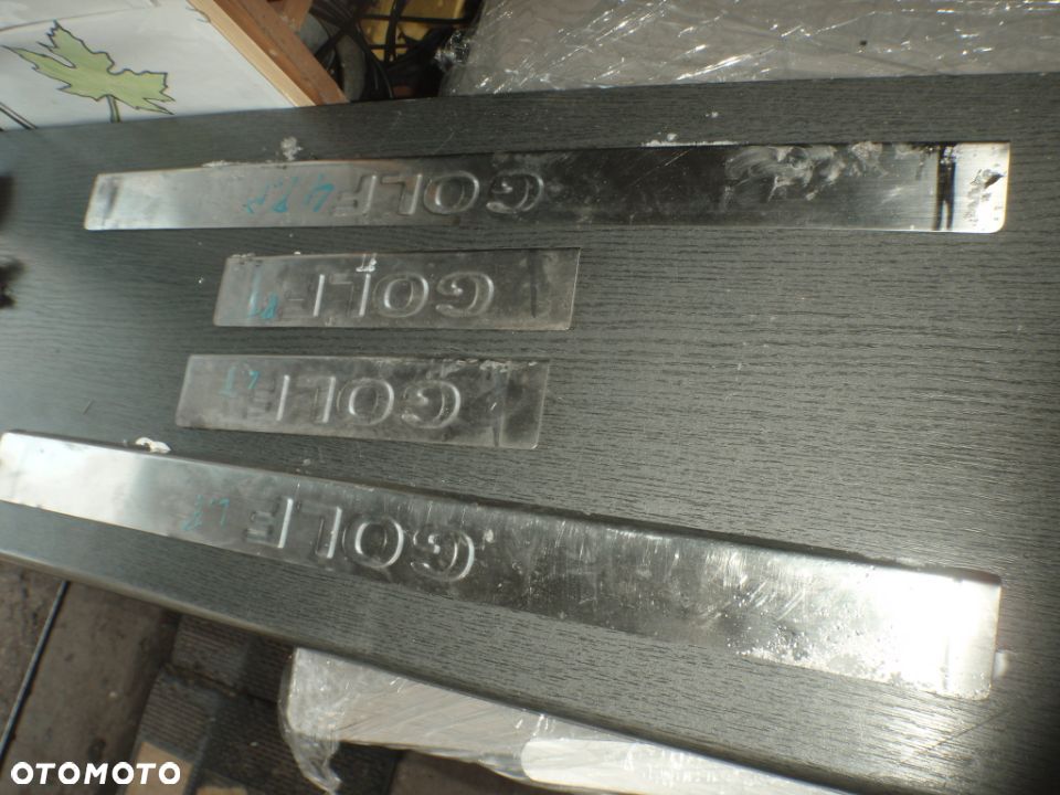 nakładka listwa progowa ozdobna  vw golf  IV III 3 4 - 5