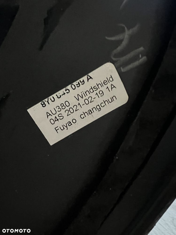 SZYBA CZOŁOWA PRZEDNIA AUDI A3 8Y0 SENSOR KAMERA 2021R ORYGINAŁ 8Y0845099A 5WA980653A - 6