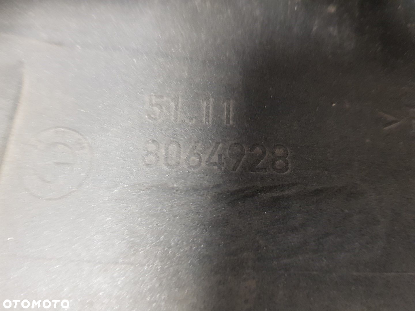 BMW 5 V G30 G31 M-PAKIET 17-21 ZDERZAK SPRYSKIWACZE KRATKA 6XPDC PRZEDNI PRZÓD 8064928 - 9