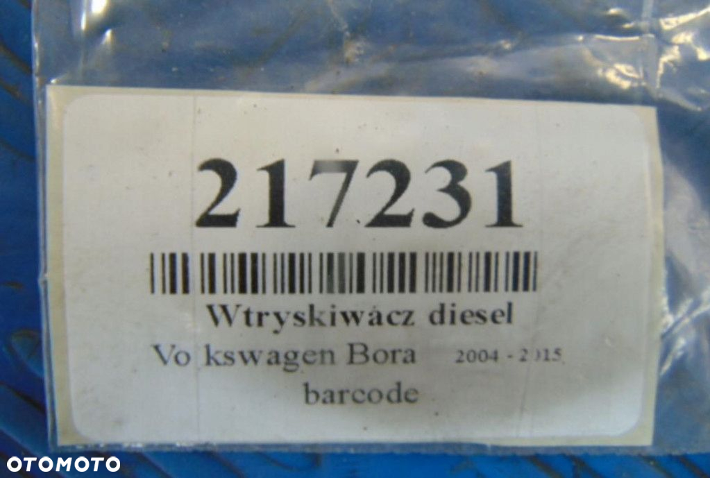 VOLKSWAGEN BORA 1.9D WTRYSKIWACZ DIESEL 4SZT KOMPLET 0414720215 - 6
