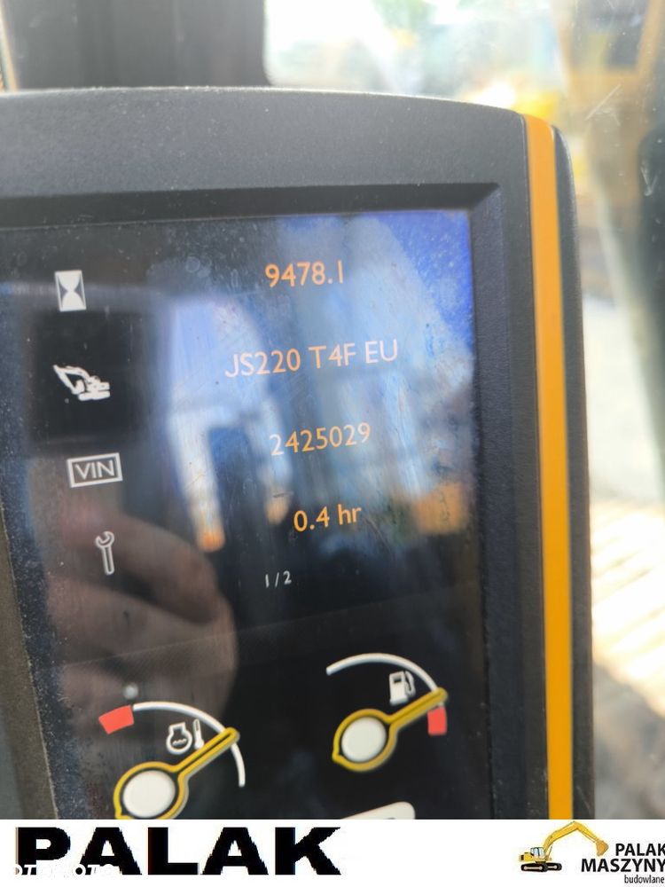 JCB Koparka gąsienicowa JCB JS 220 , 2016 rok - 16
