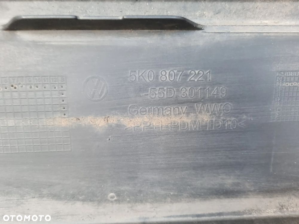 VW GOLF VI 6 ZDERZAK PRZEDNI PRZÓD - 7