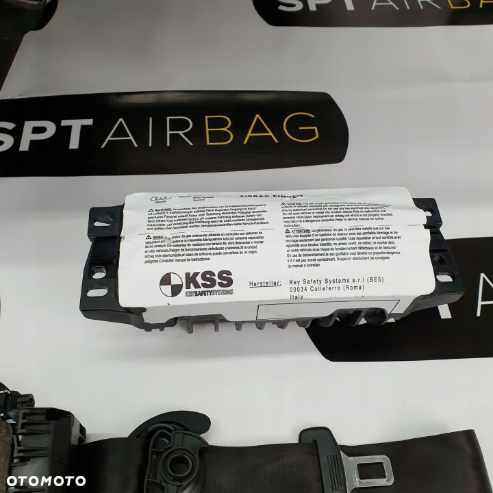 AUDI A4 B8 8K0 DESKA ROZDZIELCZA KONSOLA KOKPIT PULPIT PODUSZKI AIRBAG AIR BAG PASY KURTYNY KIT SET - 6