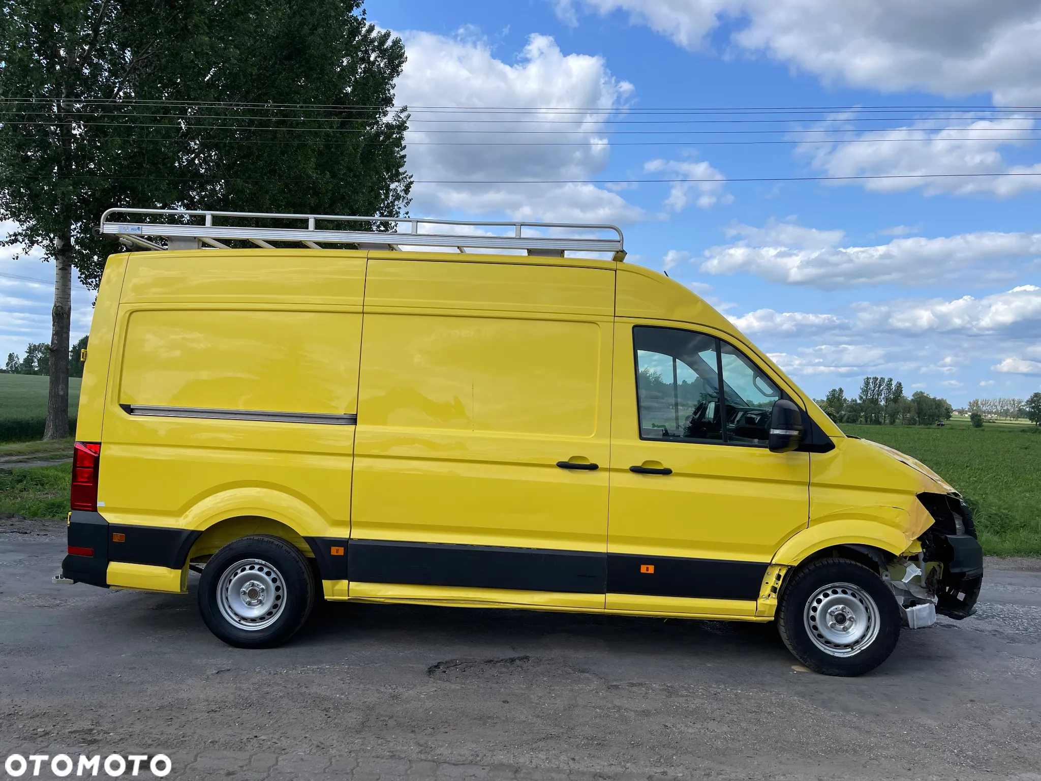 Volkswagen Crafter ROK 2018 Nowy model Średniak Średni 2.0 TDI 140 KM KLIMA - 6