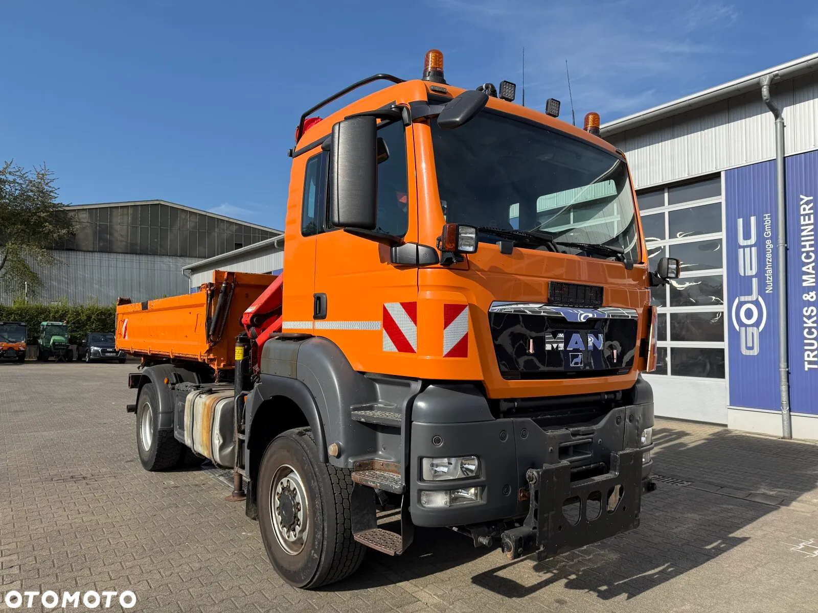 MAN TGA 18.360 4x4 WYWROTKA TRÓJSTRONNA Z PALFINGER - 2