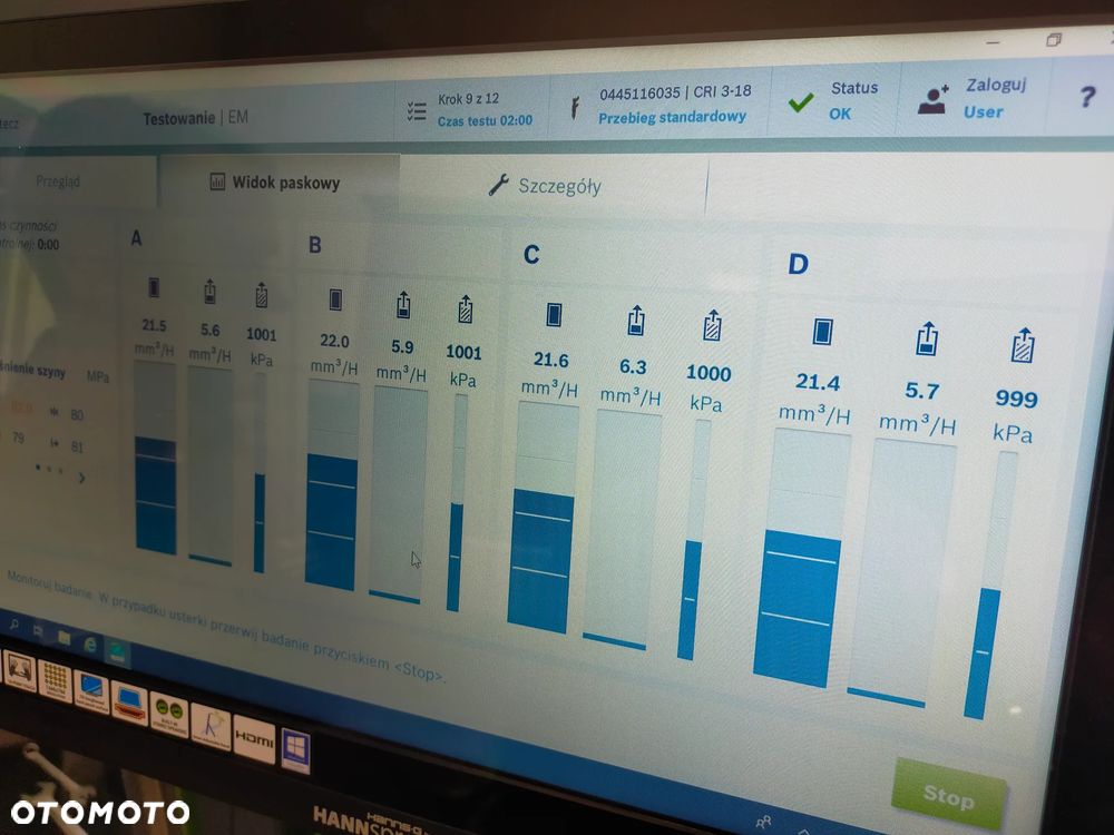 Dci 700 Bosch 0 683 725 001 tester wtryskiwaczy Kodowanie - 14
