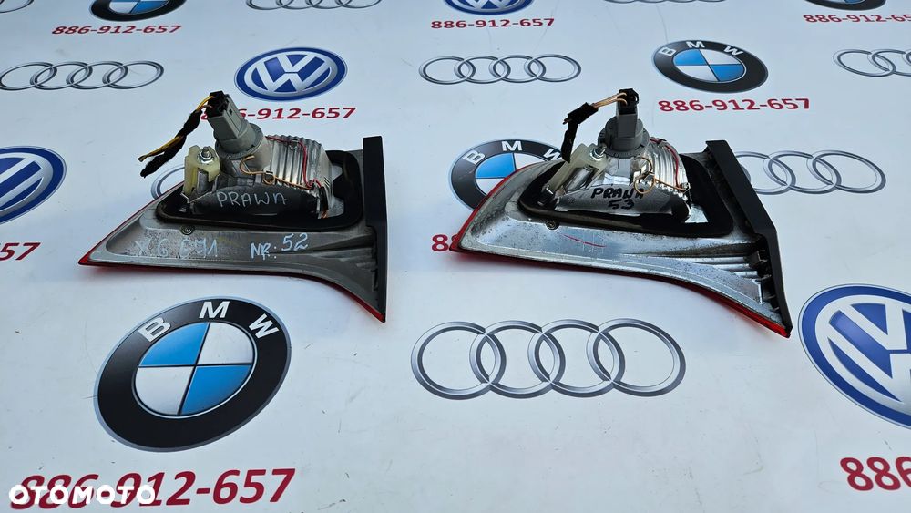 BMW X6 E71 2007-2011 Lampa tył prawy w klapę bagażnika Lampa tylna prawa EUROPA IDEALNA - 4