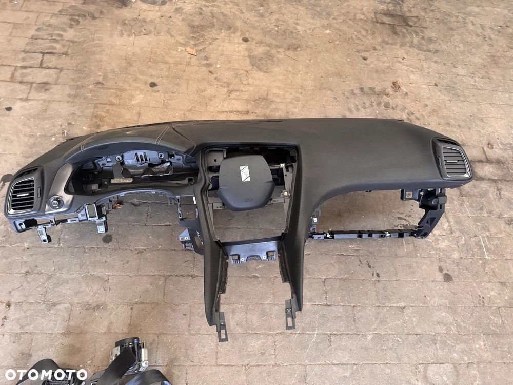 Konsola deska pasy airbag oryginał Citroen DS5 - 3