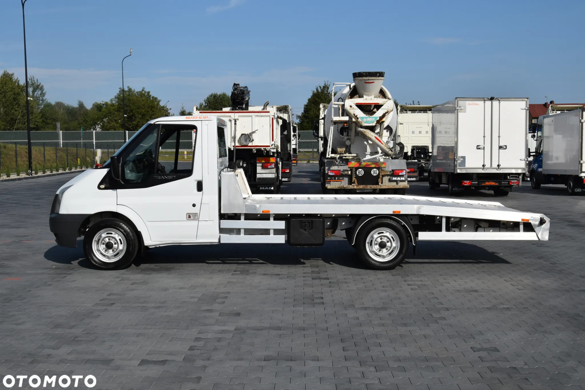 Ford TRANSIT / 2.2 - 115 KM / LAWETA / POMOC DROGOWA / NAJAZDY / 3 OSOBY / SPROWADZONY - 8