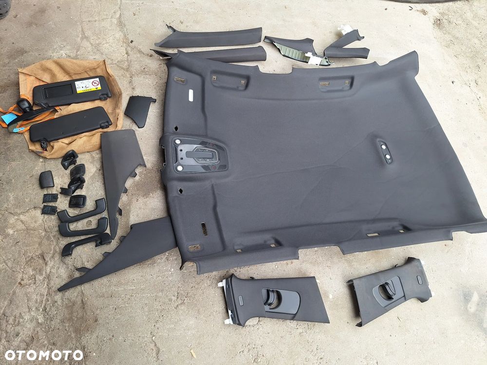 PODSUFITKA SUFIT CZARNY SLINE AUDI A4 B9 SEDAN - 1